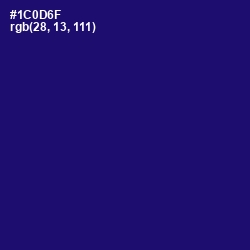 #1C0D6F - Arapawa Color Image