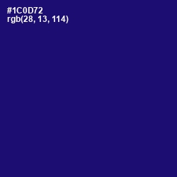 #1C0D72 - Deep Koamaru Color Image