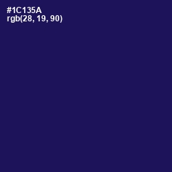 #1C135A - Bunting Color Image