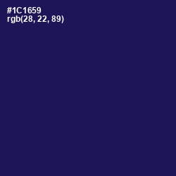 #1C1659 - Bunting Color Image