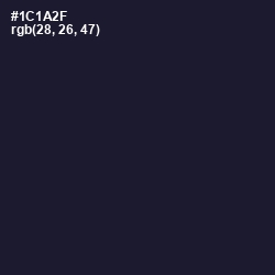 #1C1A2F - Mirage Color Image