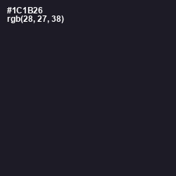 #1C1B26 - Mirage Color Image