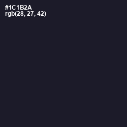 #1C1B2A - Mirage Color Image