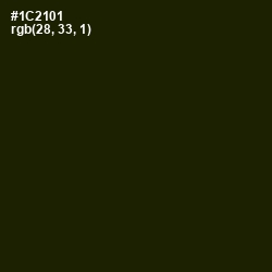 #1C2101 - Deep Forest Green Color Image