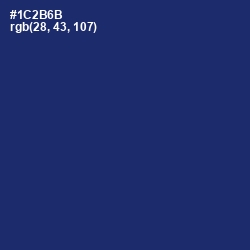 #1C2B6B - Biscay Color Image