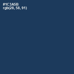 #1C3A5B - Cello Color Image