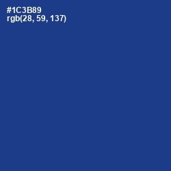 #1C3B89 - Torea Bay Color Image