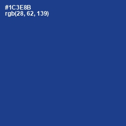 #1C3E8B - Torea Bay Color Image