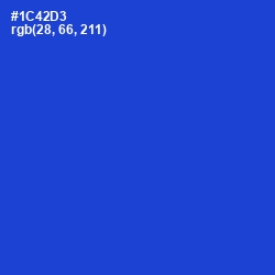 #1C42D3 - Mariner Color Image