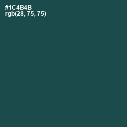 #1C4B4B - Eden Color Image