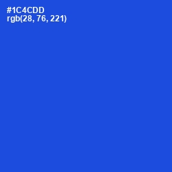 #1C4CDD - Mariner Color Image