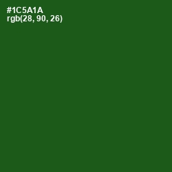 #1C5A1A - Parsley Color Image