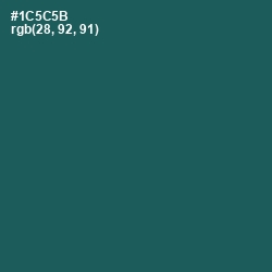 #1C5C5B - Eden Color Image