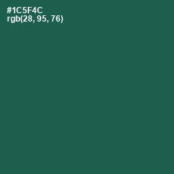 #1C5F4C - Eden Color Image