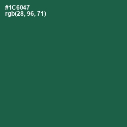 #1C6047 - Green Pea Color Image