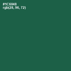 #1C6048 - Green Pea Color Image