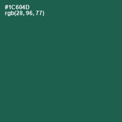 #1C604D - Green Pea Color Image