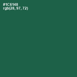 #1C6148 - Green Pea Color Image