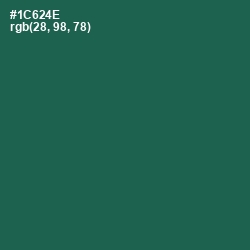 #1C624E - Green Pea Color Image