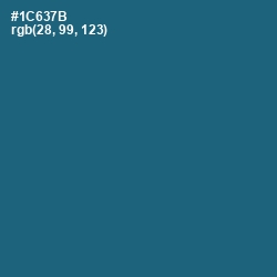 #1C637B - Atoll Color Image