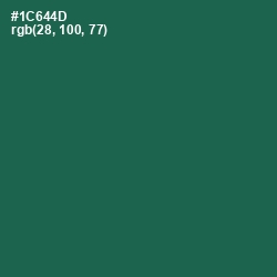 #1C644D - Green Pea Color Image