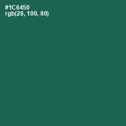 #1C6450 - Green Pea Color Image