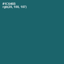 #1C646B - Genoa Color Image