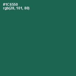 #1C6550 - Green Pea Color Image