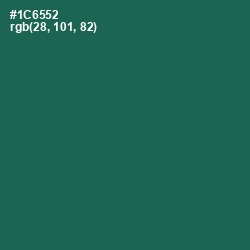 #1C6552 - Green Pea Color Image