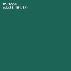 #1C6554 - Green Pea Color Image