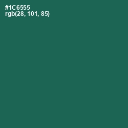 #1C6555 - Green Pea Color Image