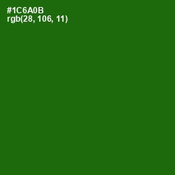 #1C6A0B - Japanese Laurel Color Image