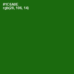 #1C6A0E - Japanese Laurel Color Image