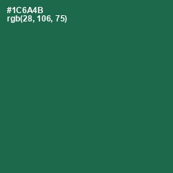 #1C6A4B - Green Pea Color Image