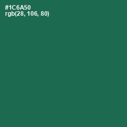 #1C6A50 - Green Pea Color Image