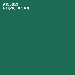 #1C6B53 - Green Pea Color Image