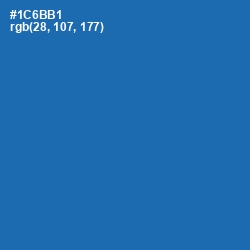 #1C6BB1 - Denim Color Image