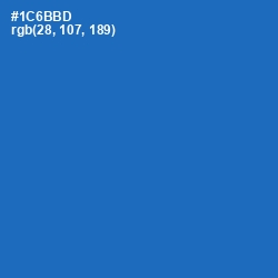 #1C6BBD - Denim Color Image