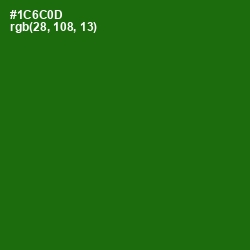 #1C6C0D - Japanese Laurel Color Image