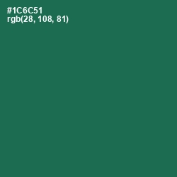 #1C6C51 - Green Pea Color Image