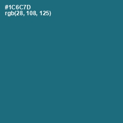 #1C6C7D - Elm Color Image