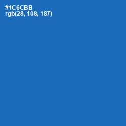 #1C6CBB - Denim Color Image