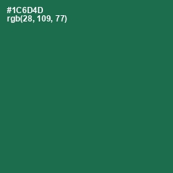 #1C6D4D - Green Pea Color Image