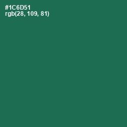 #1C6D51 - Green Pea Color Image