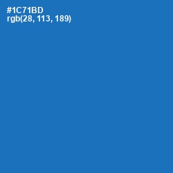 #1C71BD - Denim Color Image