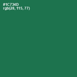 #1C734D - Jewel Color Image