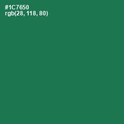 #1C7650 - Salem Color Image