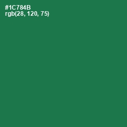 #1C784B - Jewel Color Image