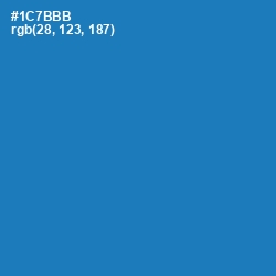 #1C7BBB - Denim Color Image