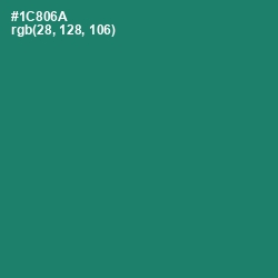 #1C806A - Elf Green Color Image